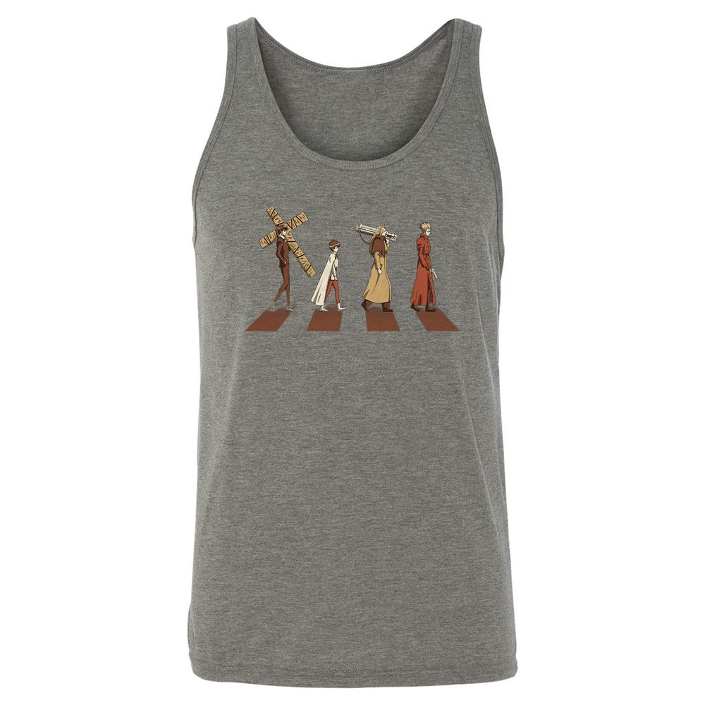 Unisex Jersey Tank - BWFEPYY3 - Grey Triblend - 8