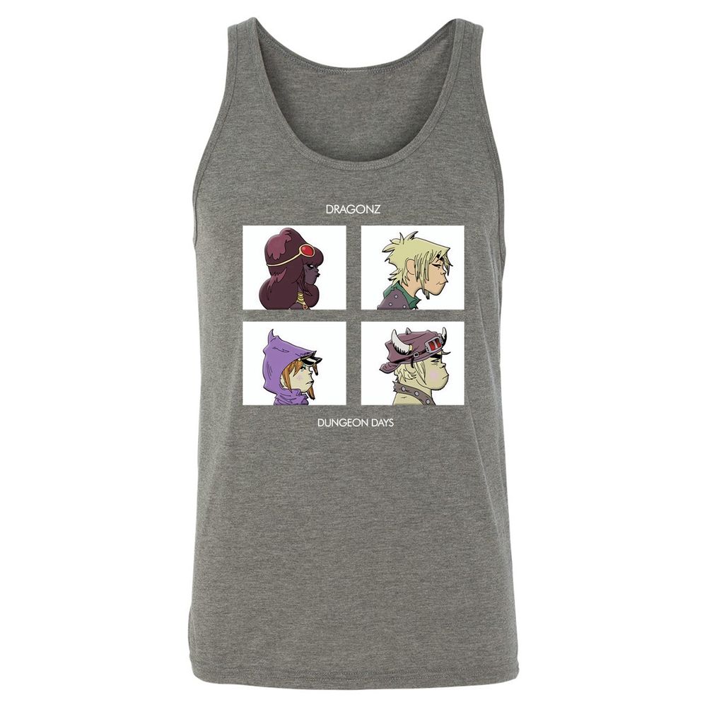 Unisex Jersey Tank - 6A8NJ1GM - Grey Triblend - 8