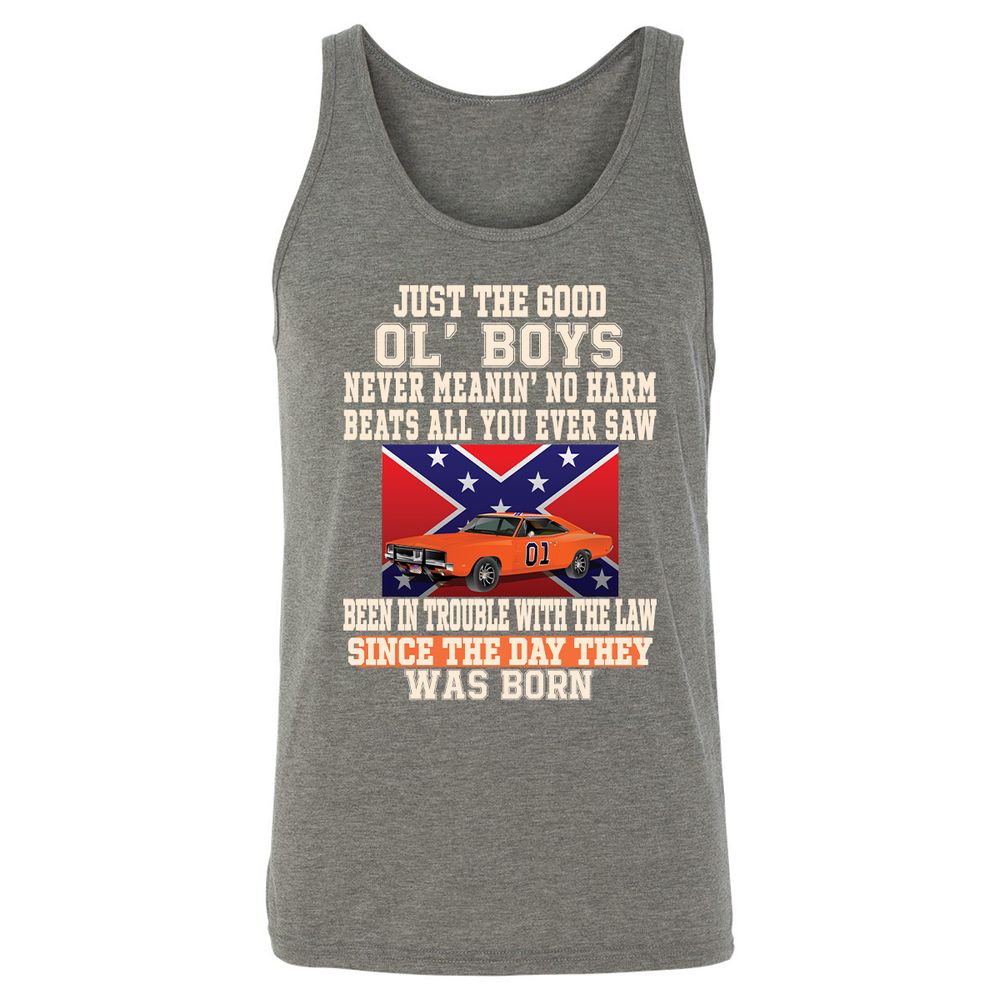 Unisex Jersey Tank - NBQ4PBCF - Grey Triblend - 8