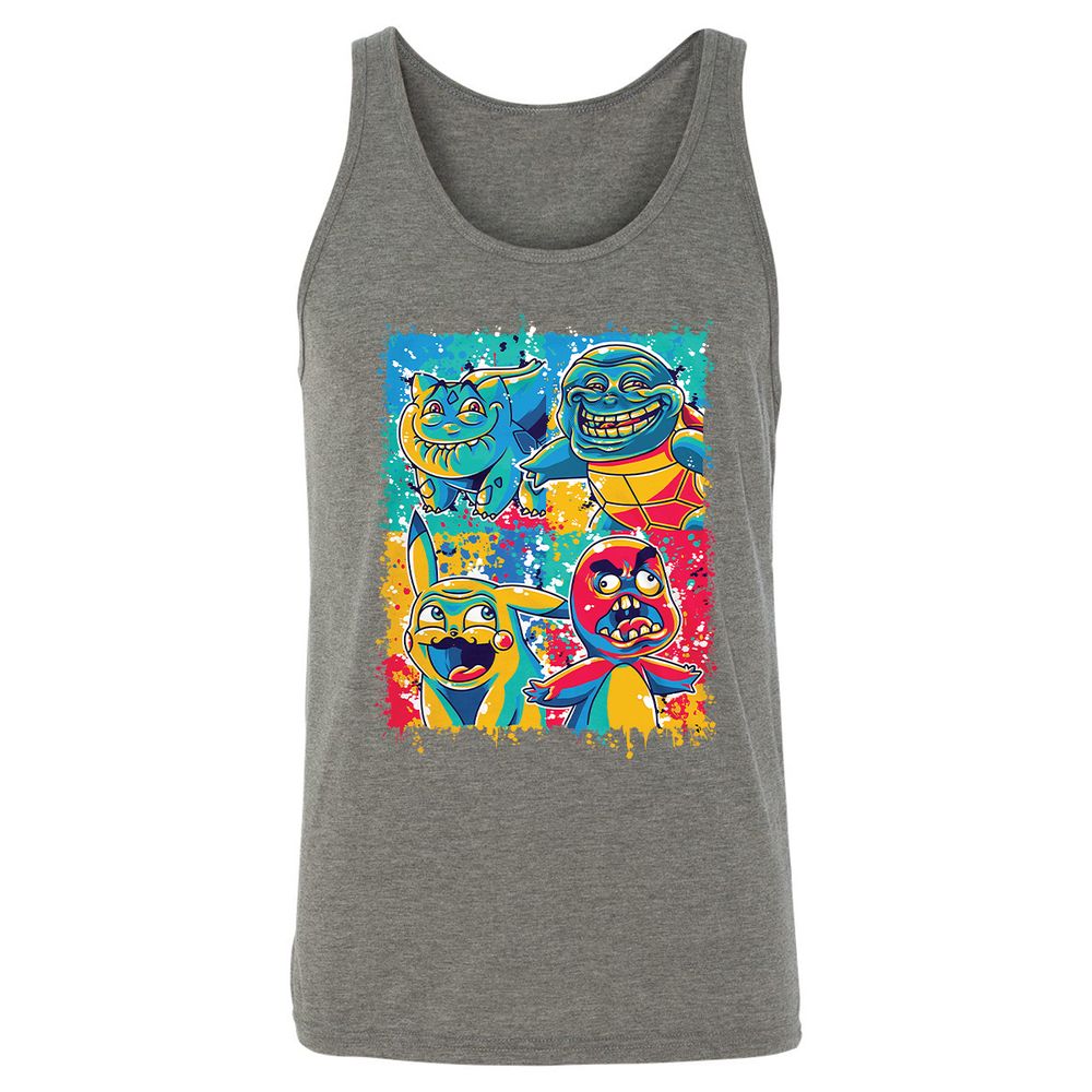 Unisex Jersey Tank - LPYT4T5Y - Grey Triblend - 8