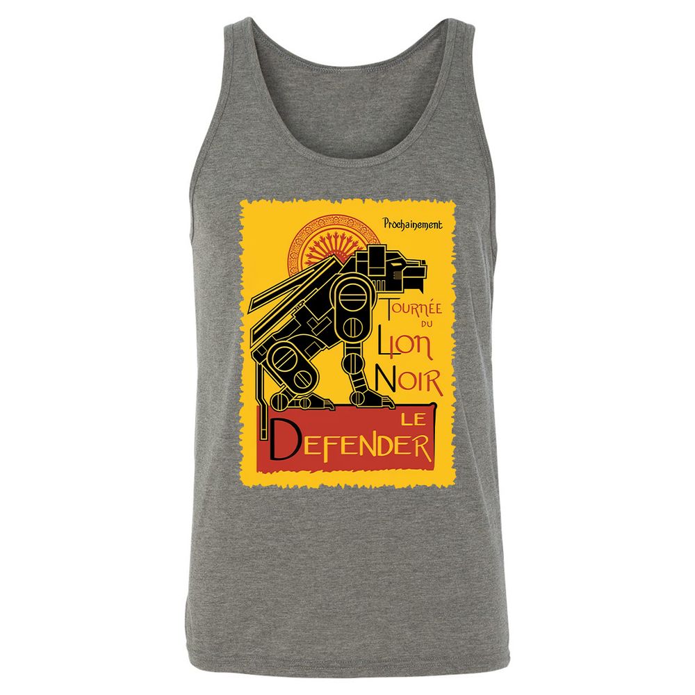 Unisex Jersey Tank - 87E6GNVH - Grey Triblend - 8