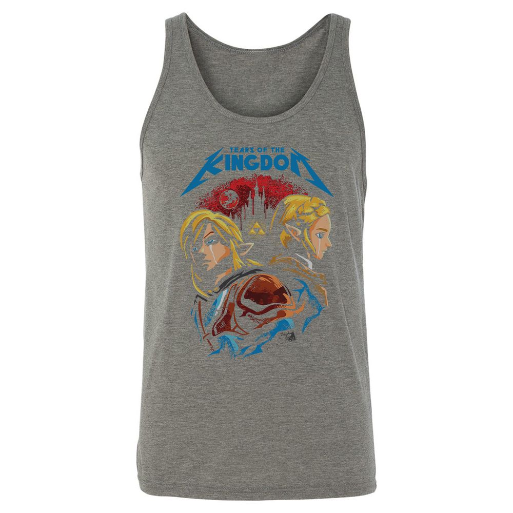 Unisex Jersey Tank - 9MLEQNEM - Grey Triblend - 8