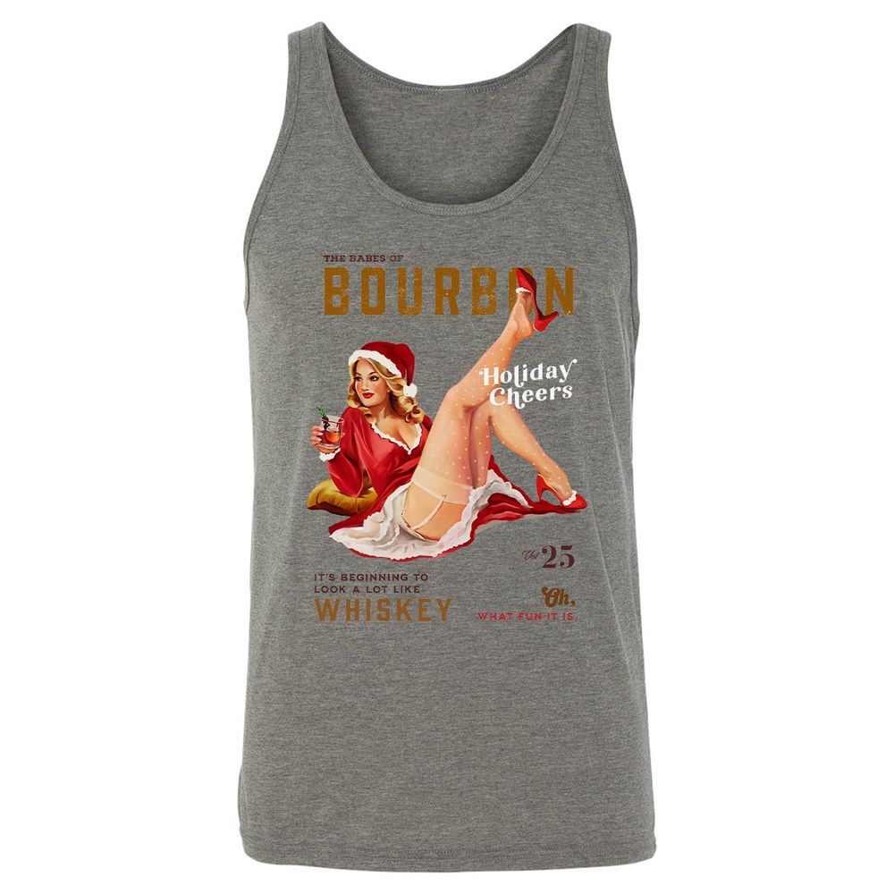 The Babes Of Bourbon - Grey Triblend - 8