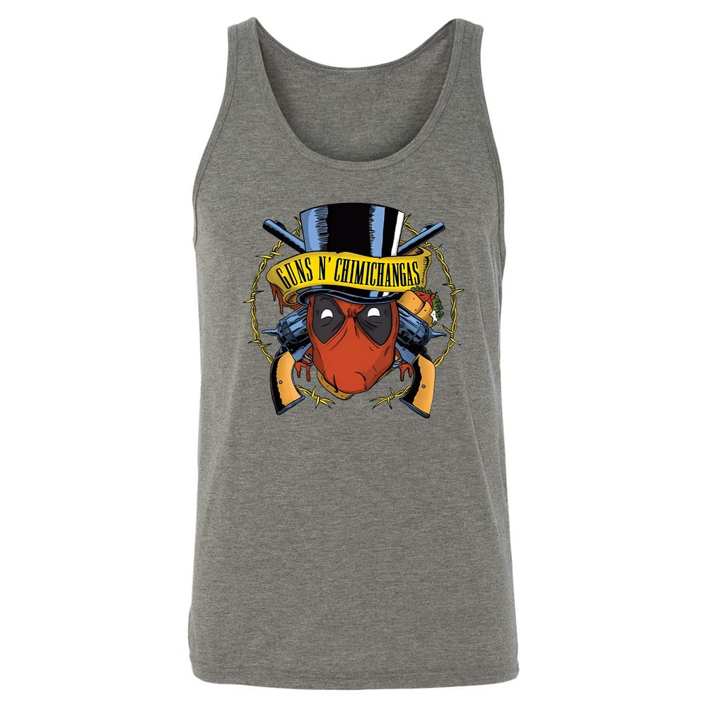 Unisex Jersey Tank - LDQHYDDB - Grey Triblend - 8