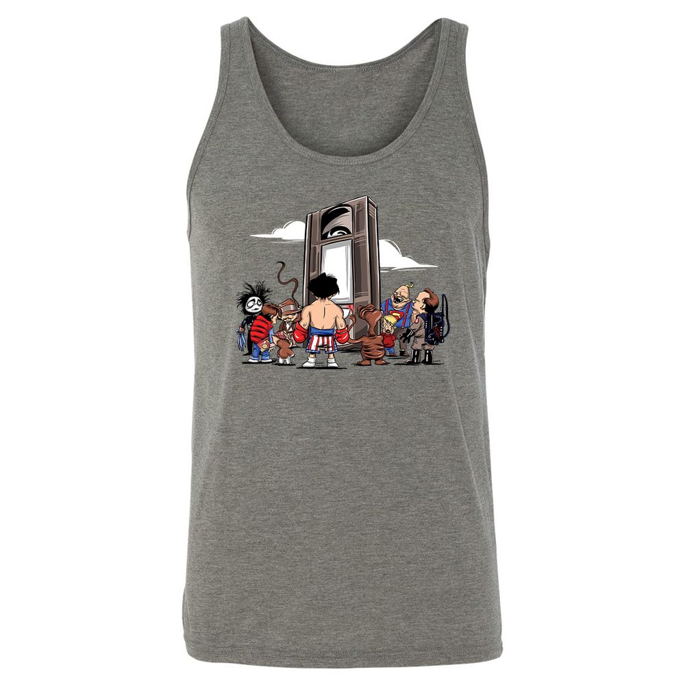 Unisex Jersey Tank - C3VF4KCJ - Grey Triblend - 8