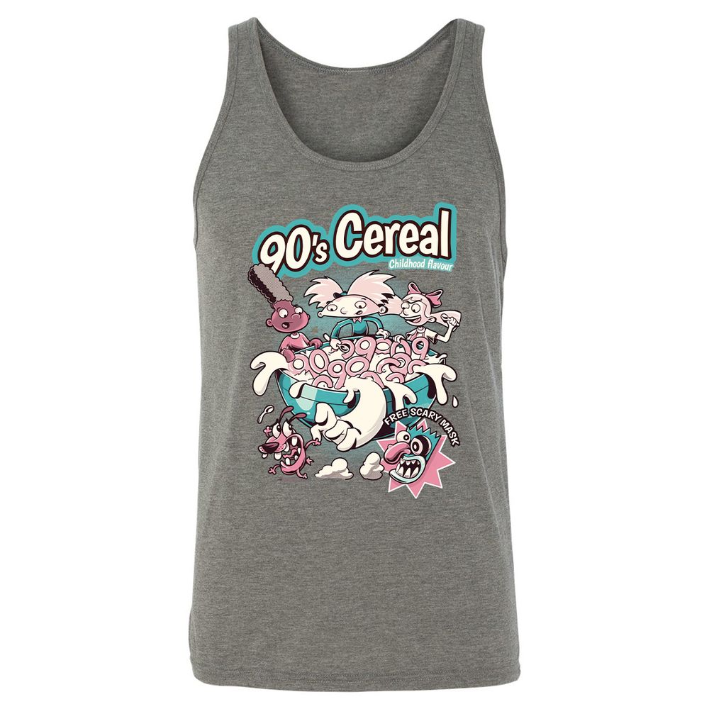 Unisex Jersey Tank - 8489J1EF - Grey Triblend - 8