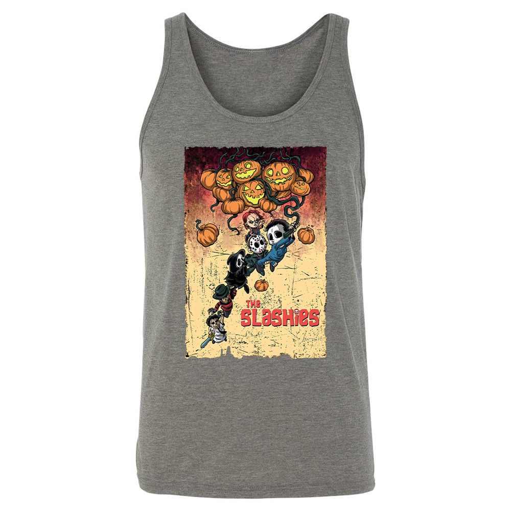 Unisex Jersey Tank - ZFBJE98Z - Grey Triblend - 8