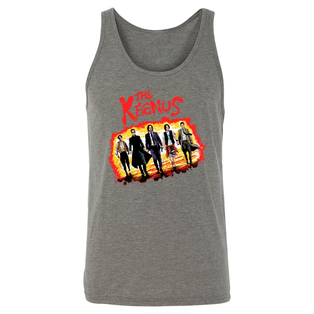 Unisex Jersey Tank - 4AL1RPK4 - Grey Triblend - 8