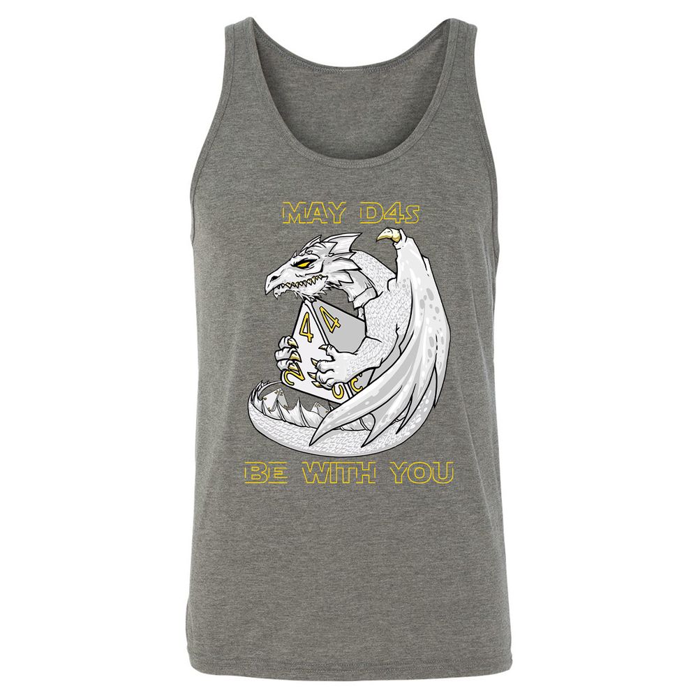 Unisex Jersey Tank - Y1R7ZSKS - Grey Triblend - 8