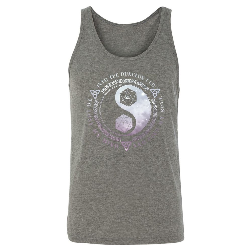 Unisex Jersey Tank - 8U27YEFU - Grey Triblend - 8