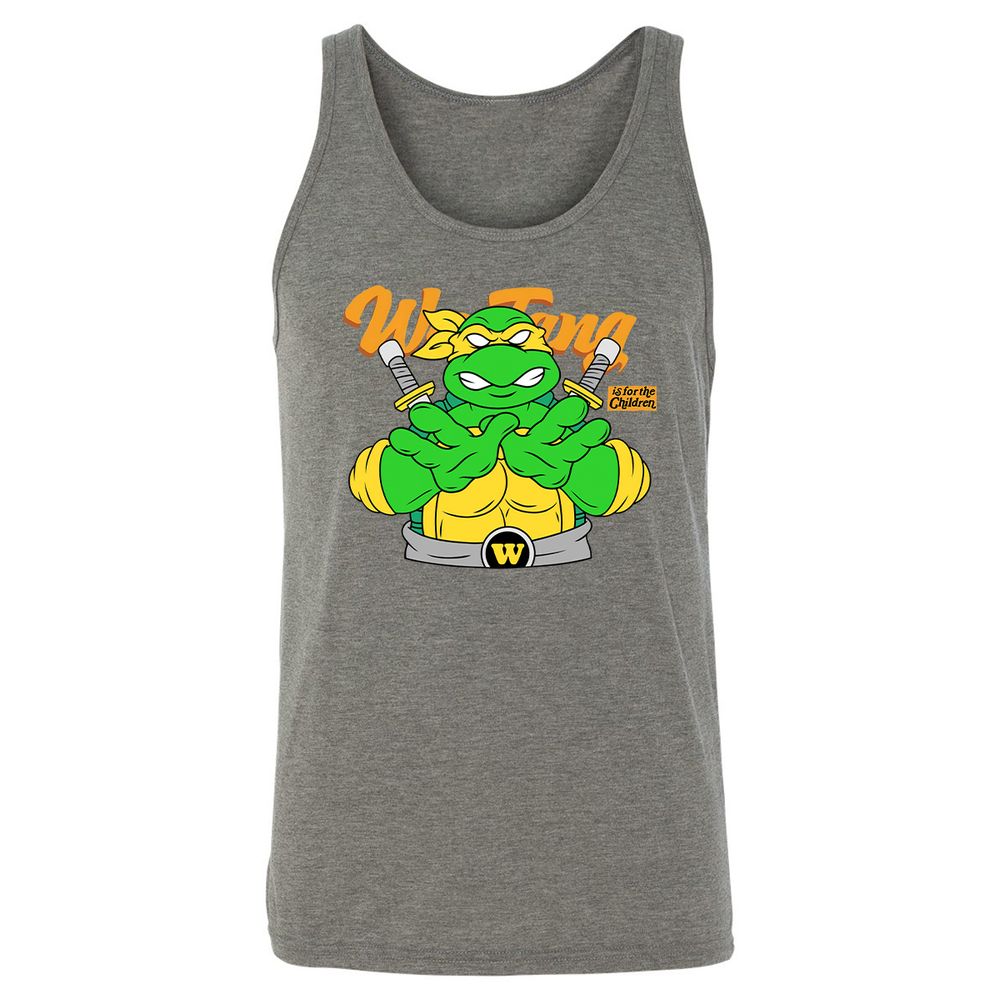 Tmnt is for children - Grey Triblend - 8