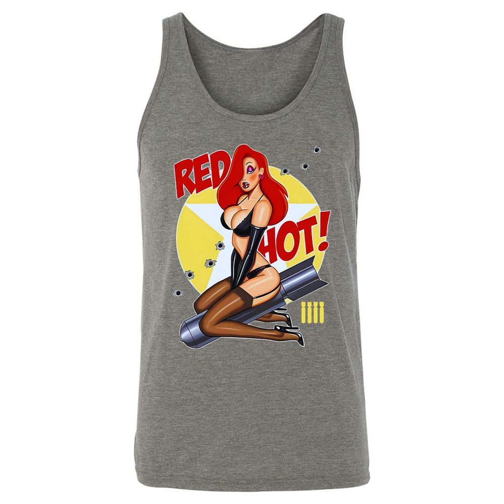 Unisex Jersey Tank - F24L4DV2 - Grey Triblend - 8