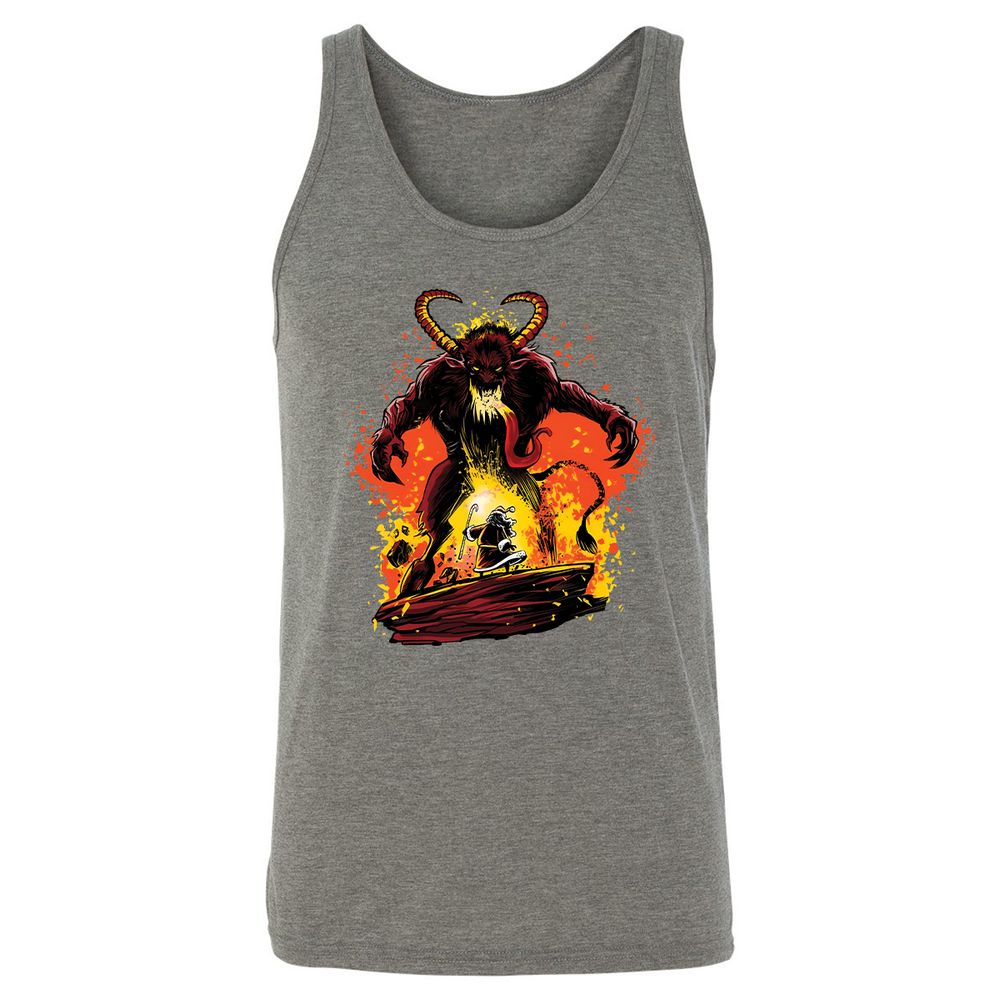 Unisex Jersey Tank - 9DMWQJN1 - Grey Triblend - 8