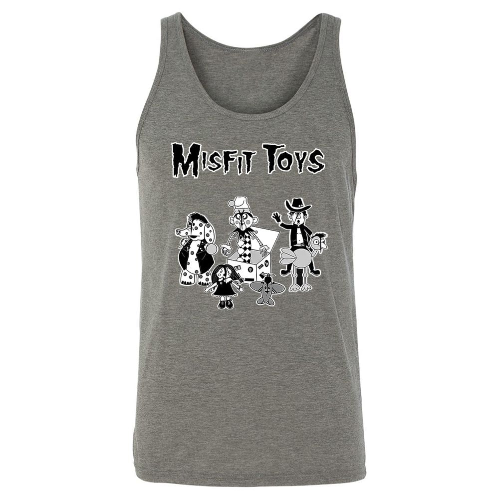 Unisex Jersey Tank - BX7Q4YQA - Grey Triblend - 8