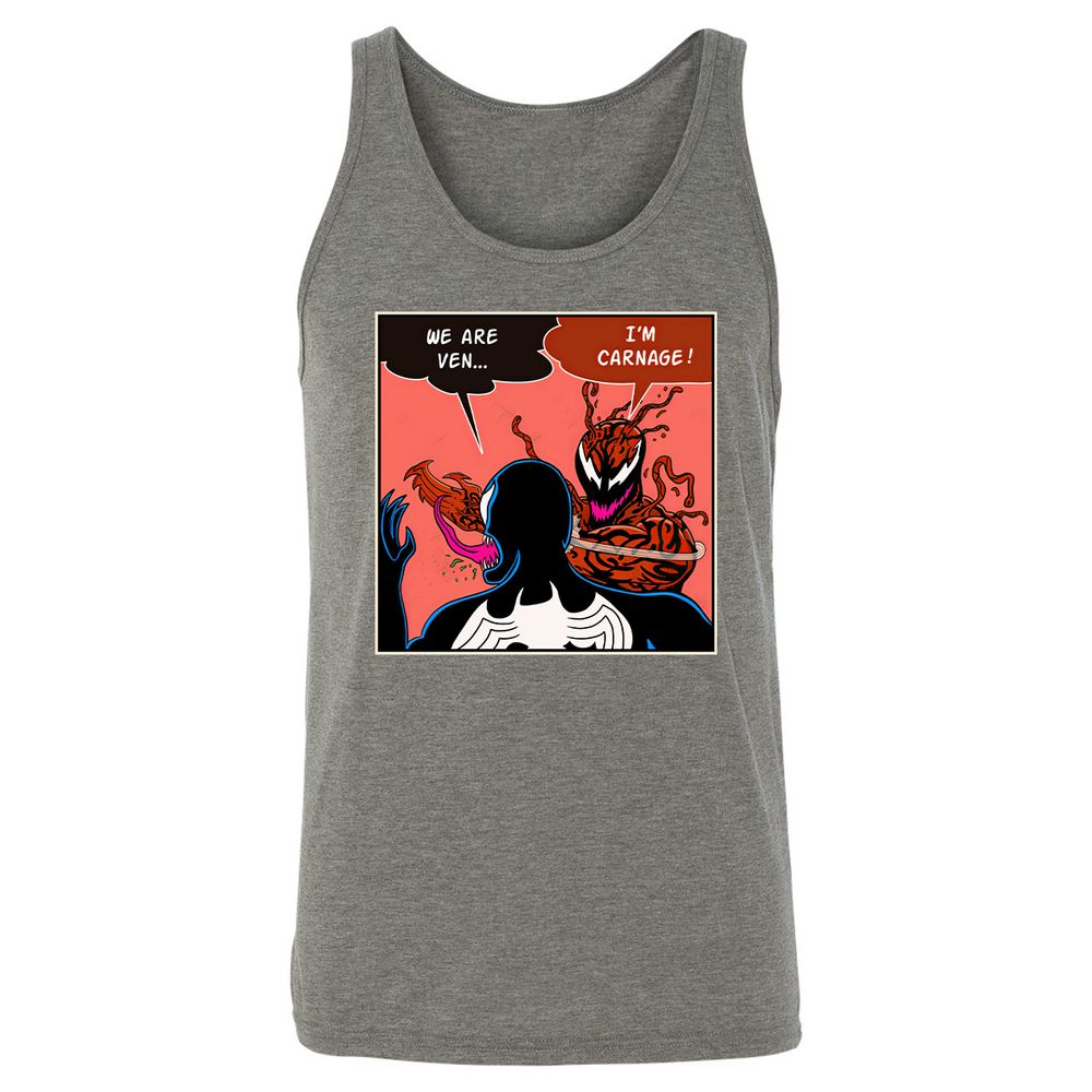 Unisex Jersey Tank - UEGLUTA7 - Grey Triblend - 8