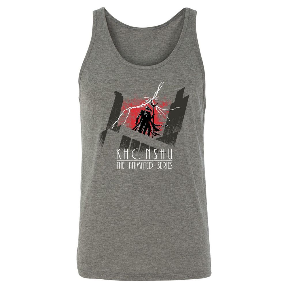 Unisex Jersey Tank - 3LYN3KRH - Grey Triblend - 8