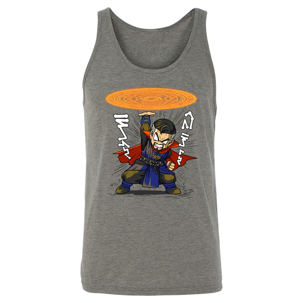 Unisex Jersey Tank - L7RGSARK - Grey Triblend - 8