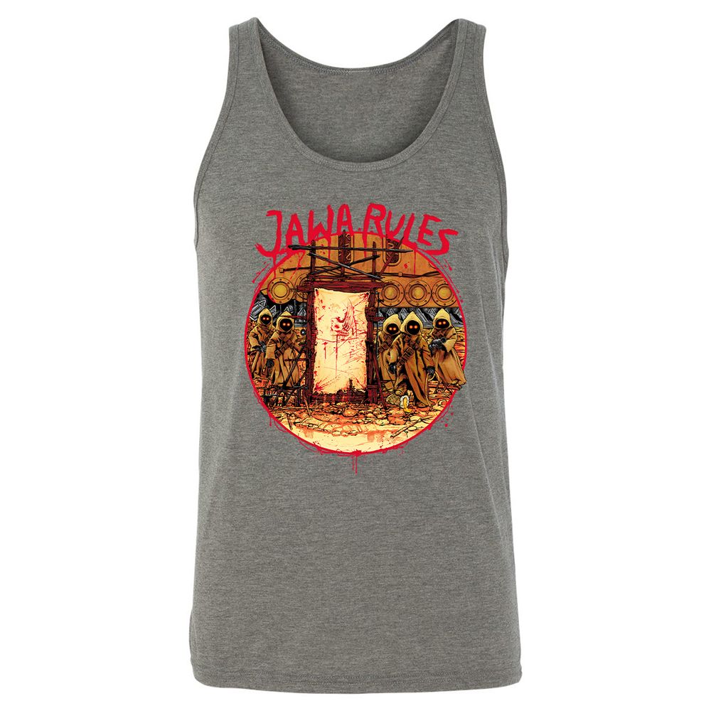 Unisex Jersey Tank - KKJ3LQFN - Grey Triblend - 8