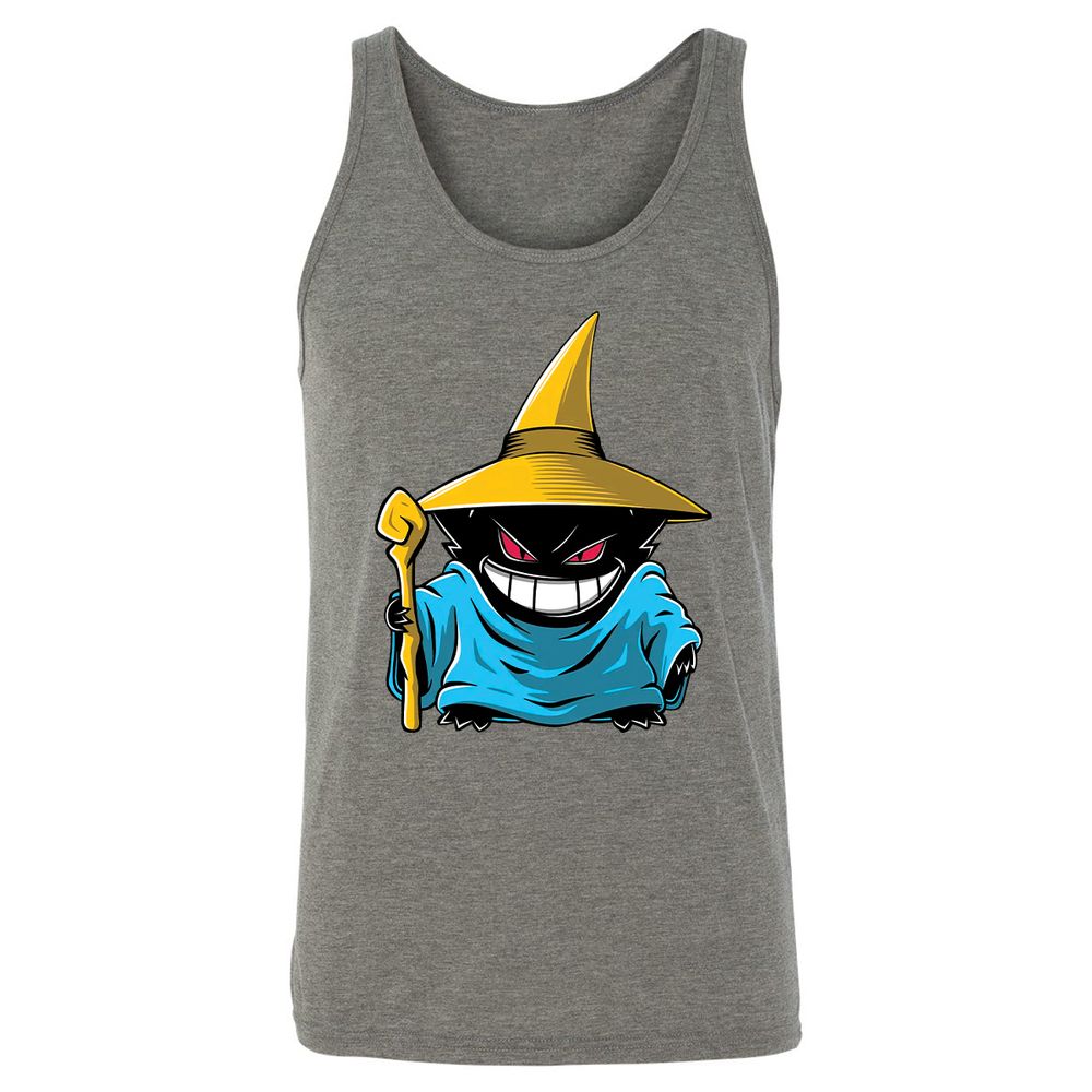 Unisex Jersey Tank - Black - Grey Triblend - 8