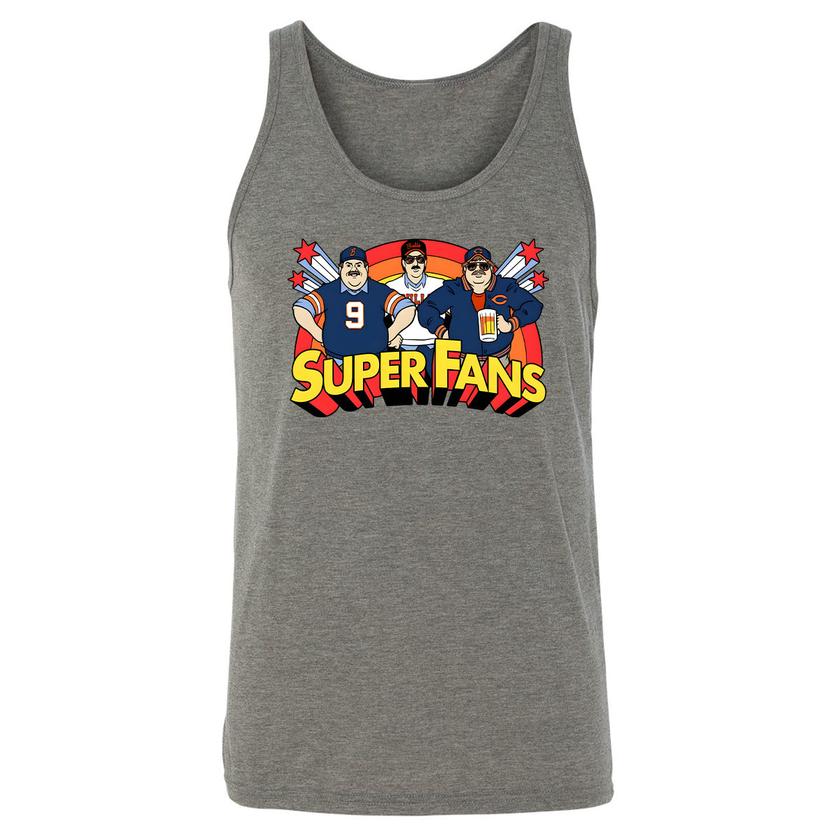 Unisex Jersey Tank - 8CWMCRH8 - Grey Triblend - 8
