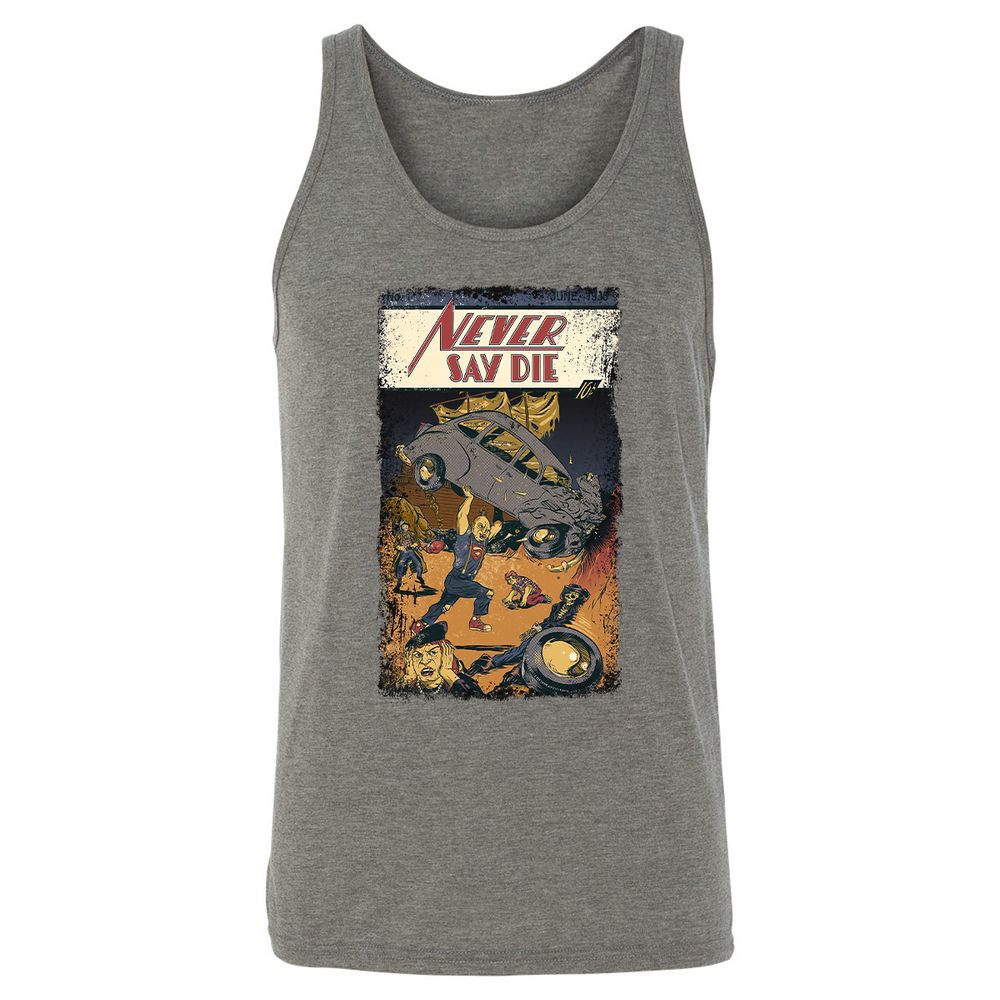 Unisex Jersey Tank - X66HVW1C - Grey Triblend - 8