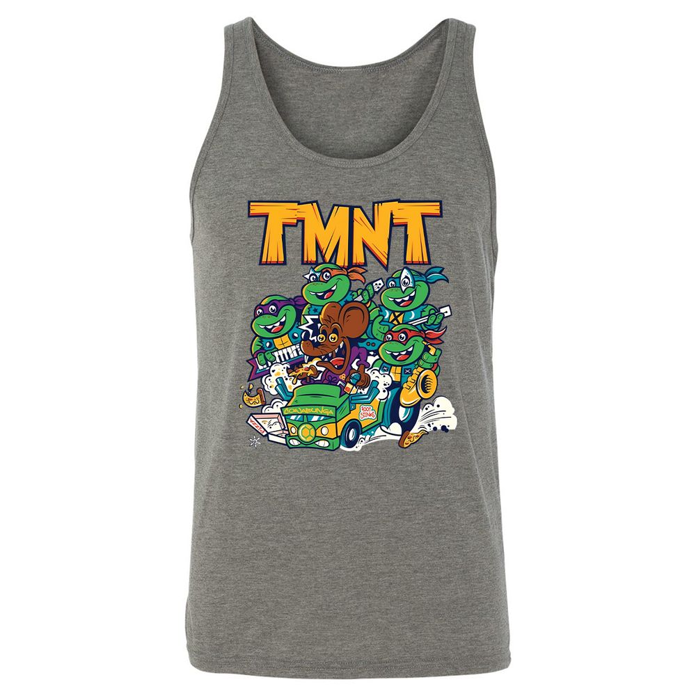 Unisex Jersey Tank - GE231AXT - Grey Triblend - 8