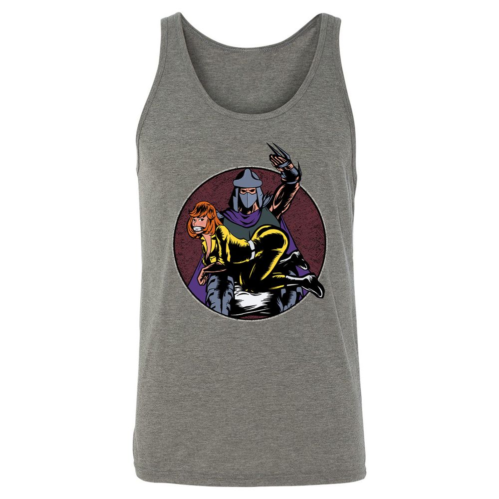 Unisex Jersey Tank - 4ZSHATGP - Grey Triblend - 8