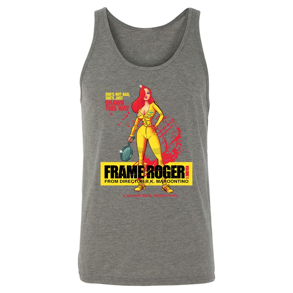 Unisex Jersey Tank - ZK9JY7B8 - Grey Triblend - 8