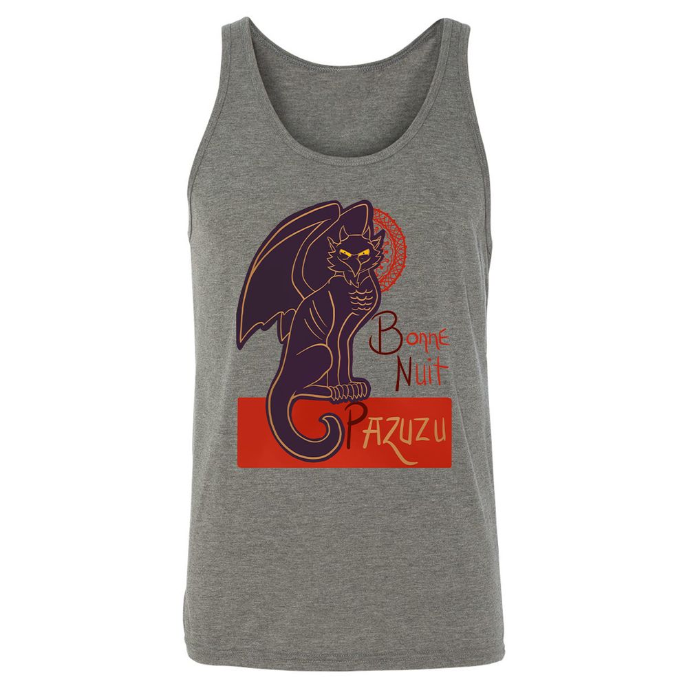 Unisex Jersey Tank - YUUKLB3V - Grey Triblend - 8