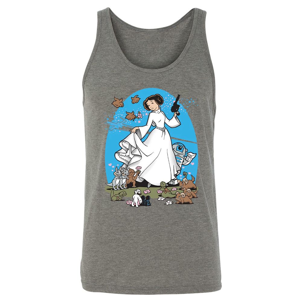 Unisex Jersey Tank - CGTUUFA3 - Grey Triblend - 8