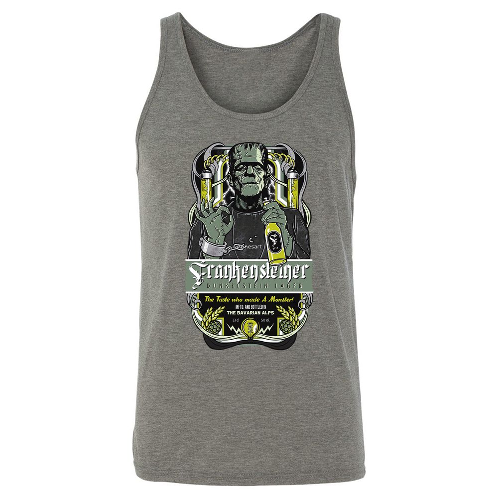 Frankenstein Beer - Grey Triblend - 8
