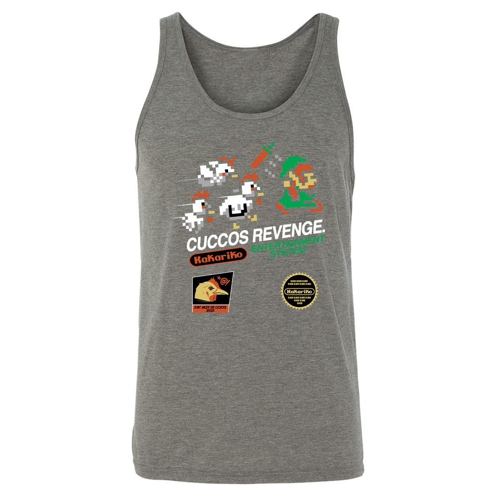 Unisex Jersey Tank - QNPRBJ9S - Grey Triblend - 8