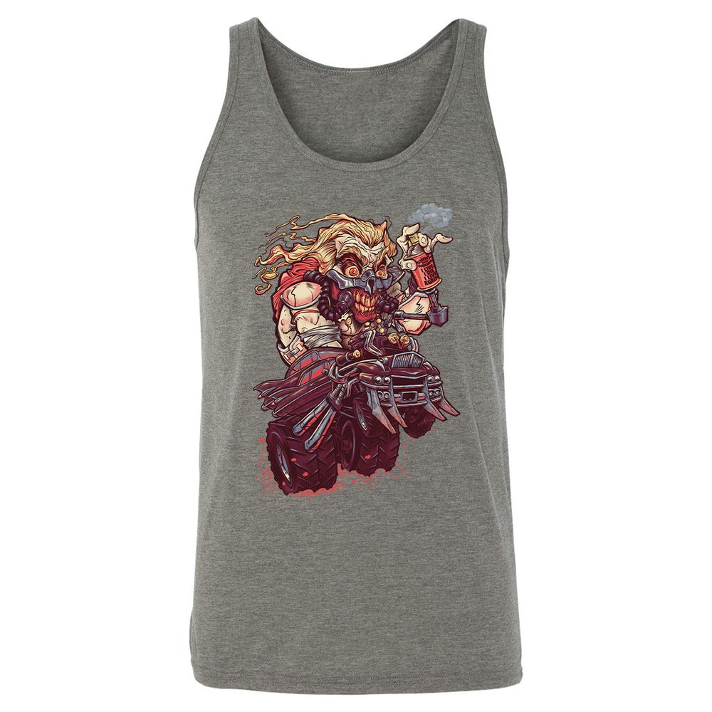 Unisex Jersey Tank - UM8FS6DJ - Grey Triblend - 8