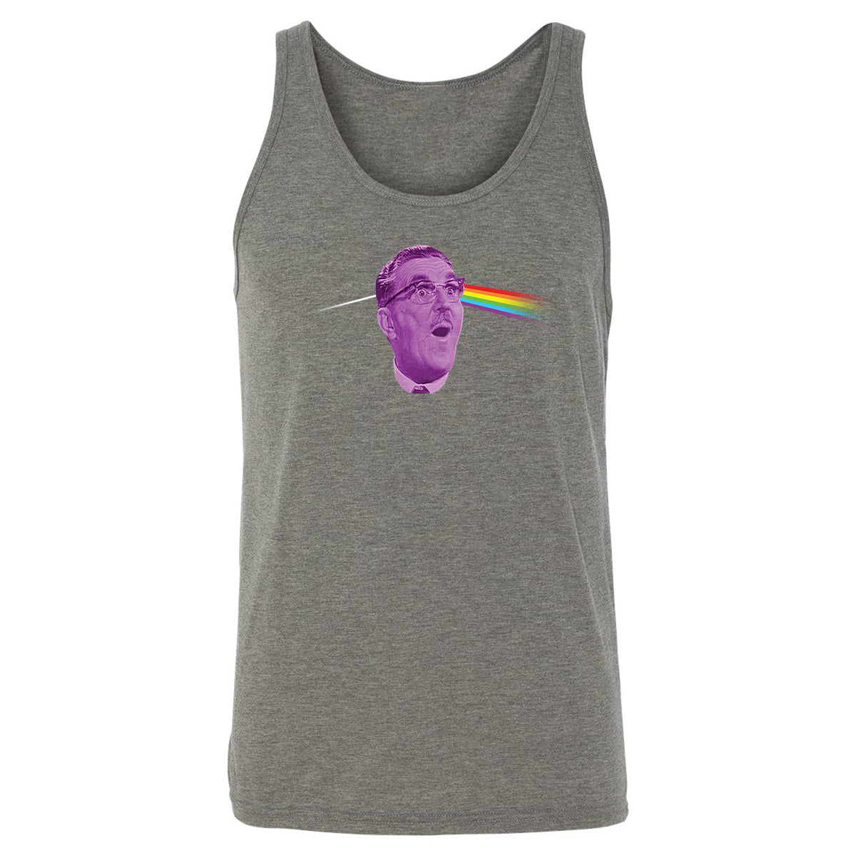 Unisex Jersey Tank - HUABZKWA - Grey Triblend - 8