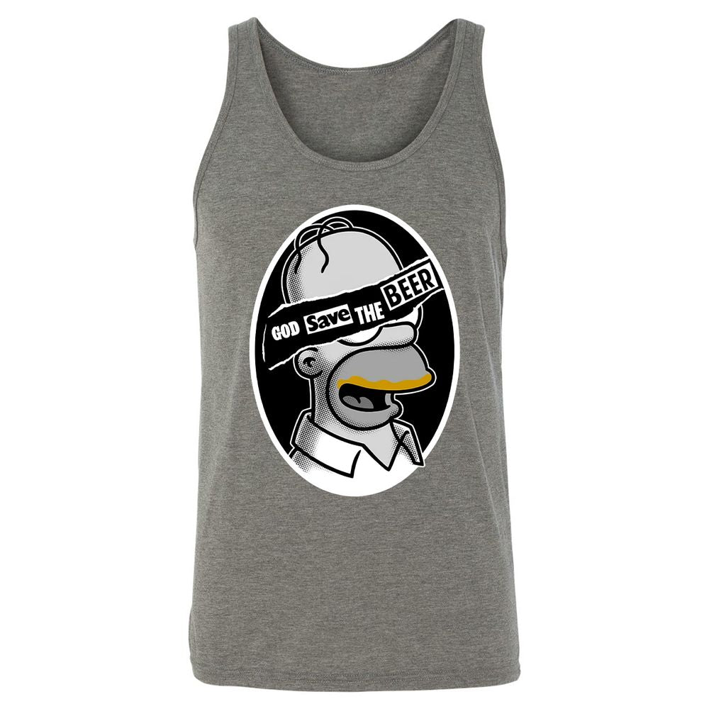 Unisex Jersey Tank - EUTY9PUP - Grey Triblend - 8