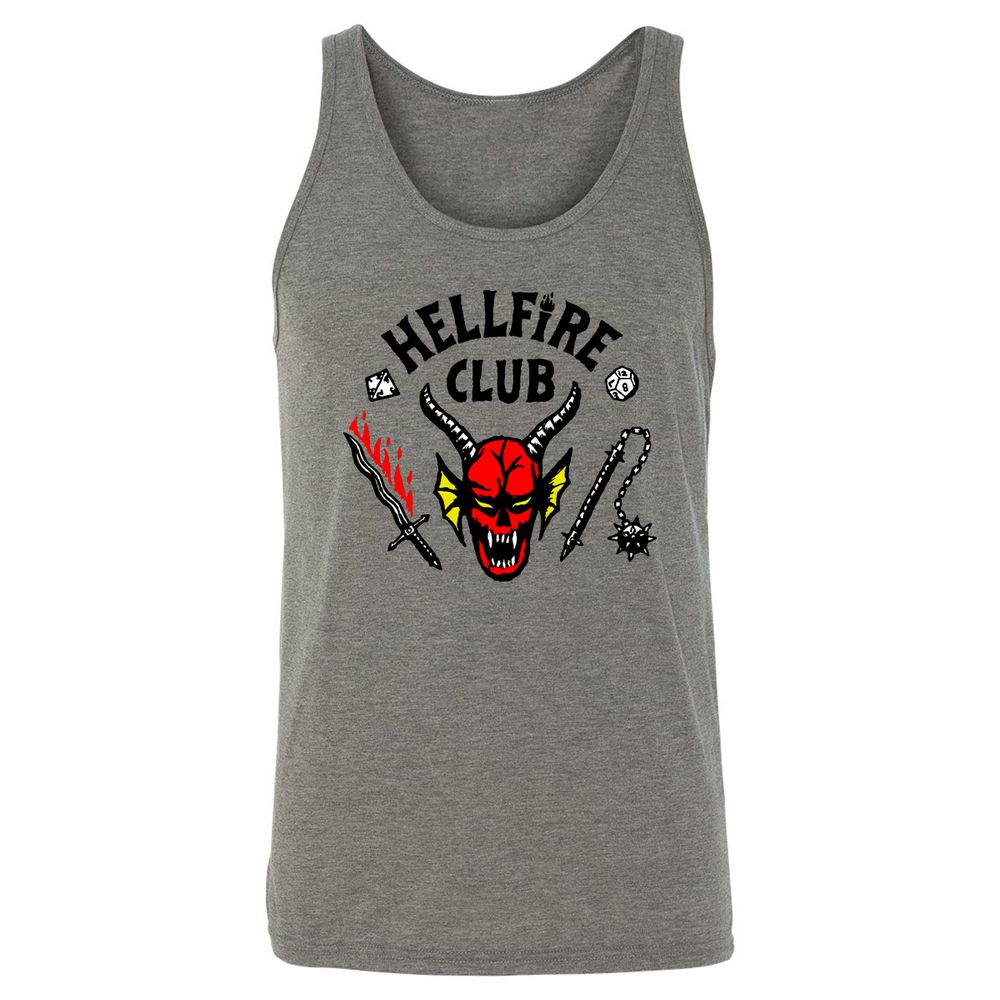 Unisex Jersey Tank - FL7YMRV5 - Grey Triblend - 8