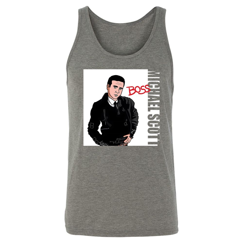 Unisex Jersey Tank - AZRSMMZ3 - Grey Triblend - 8