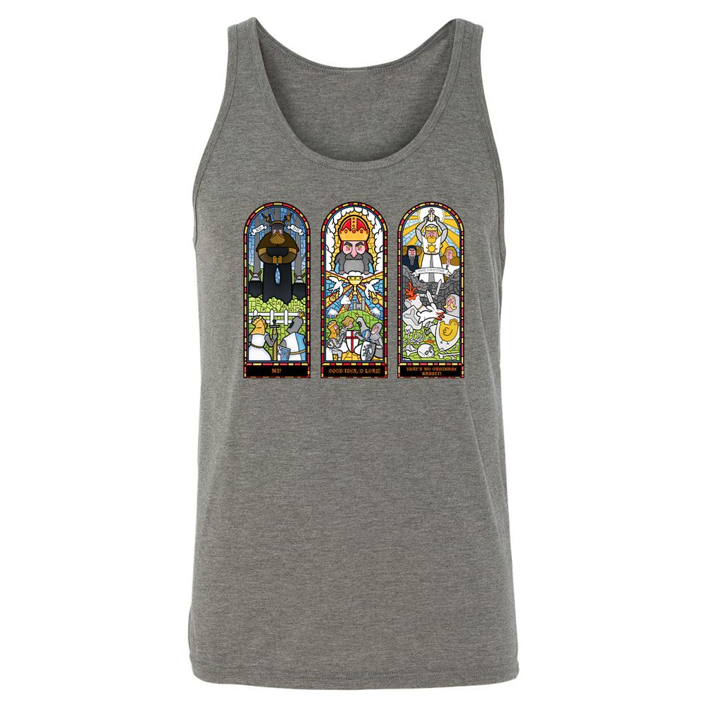 Unisex Jersey Tank - YVTK43QN - Grey Triblend - 8