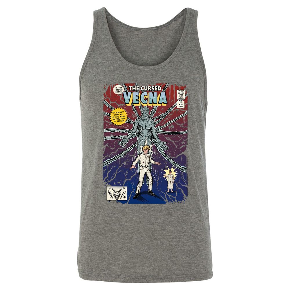 Unisex Jersey Tank - XHAFT6DB - Grey Triblend - 8