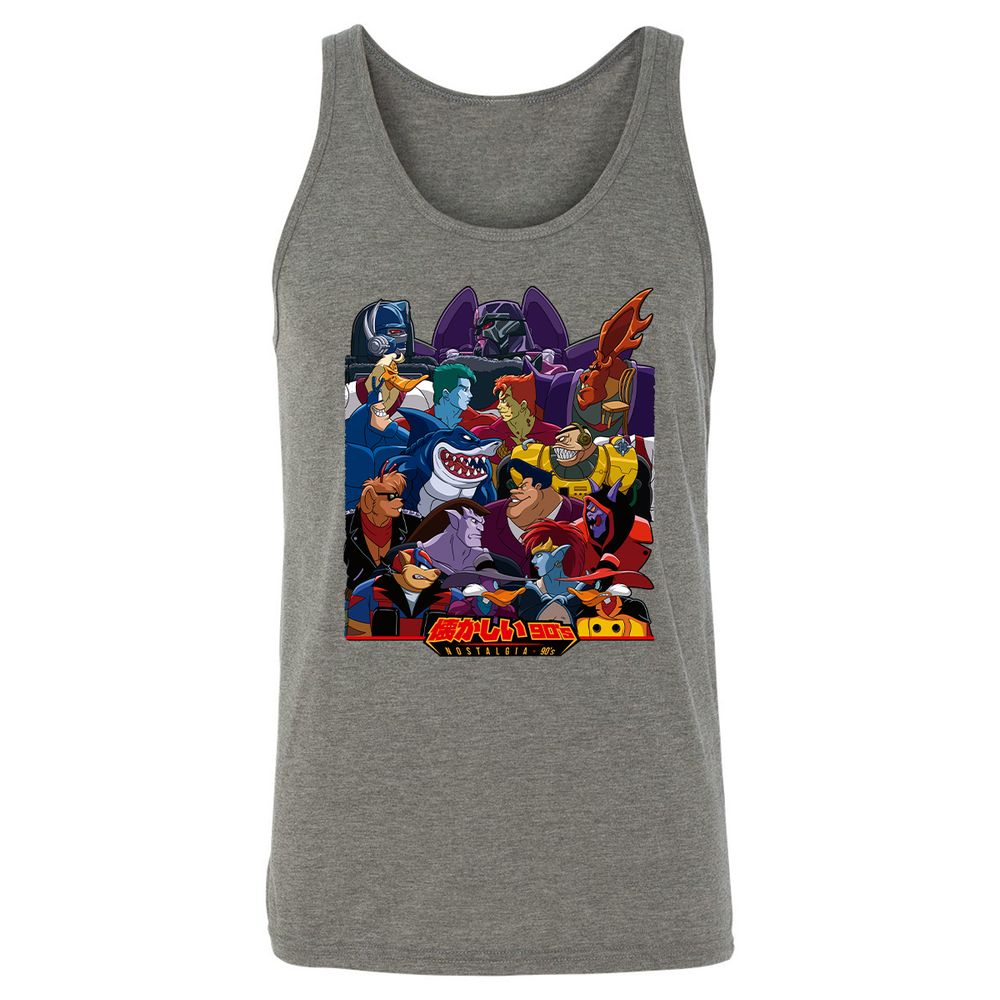 Unisex Jersey Tank - 4BZ641T1 - Grey Triblend - 8