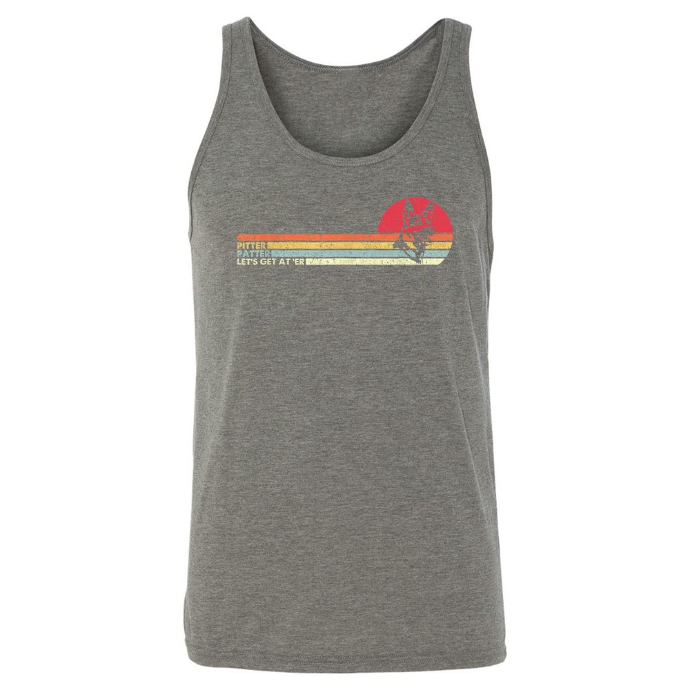 Unisex Jersey Tank - V4GXAQU7 - Grey Triblend - 8