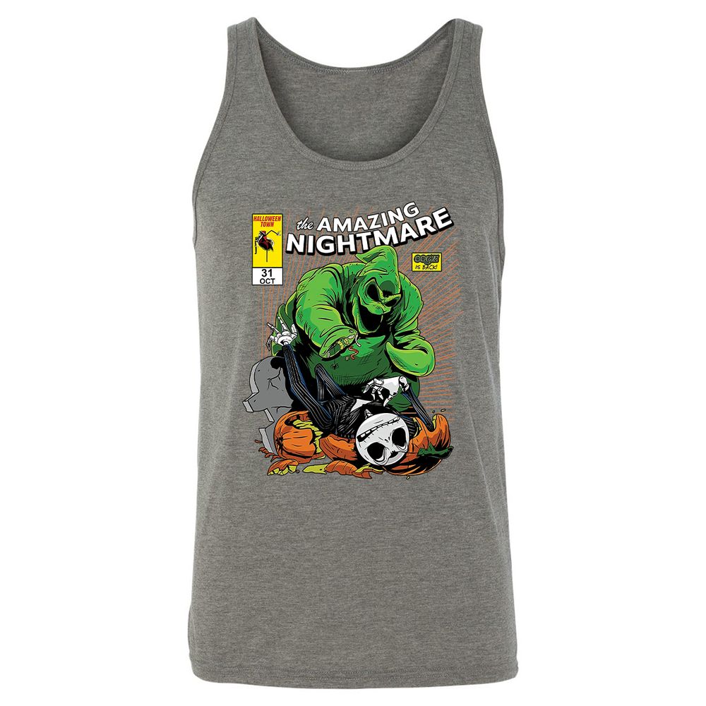 Unisex Jersey Tank - EKBRWRTV - Grey Triblend - 8