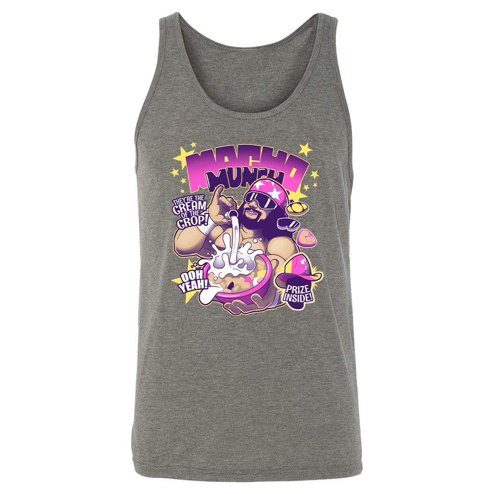 Unisex Jersey Tank - N34LEE8B - Grey Triblend - 8
