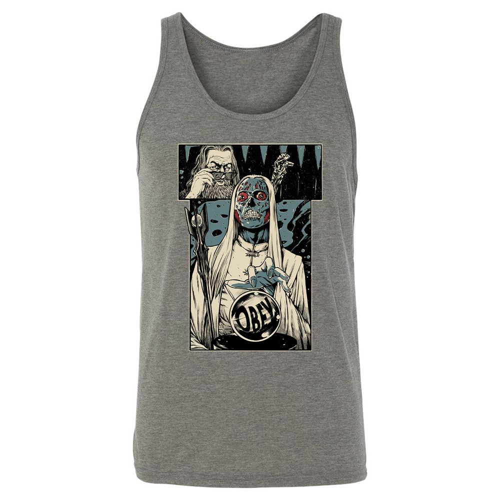 Unisex Jersey Tank - SC9UWV1R - Grey Triblend - 8