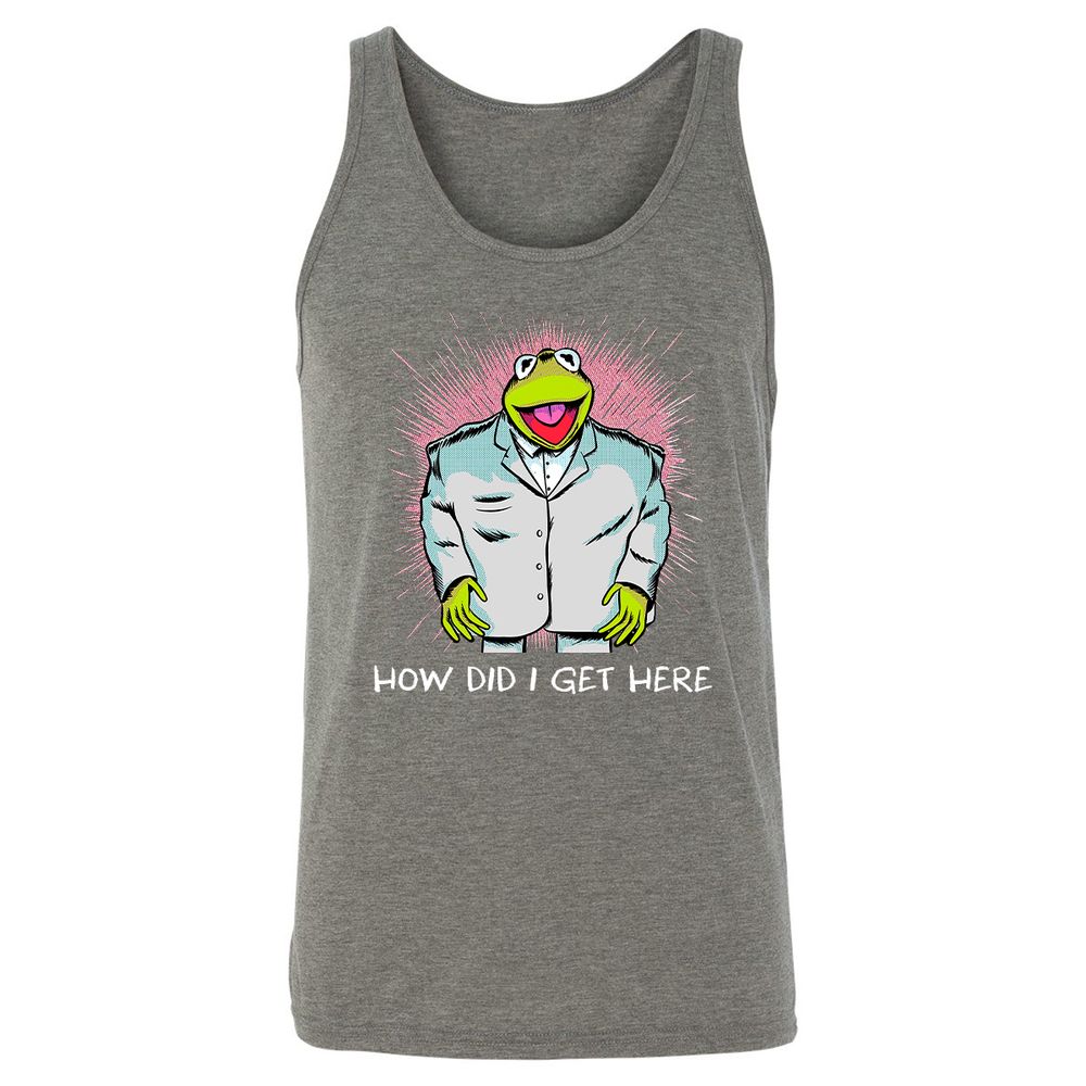 Unisex Jersey Tank - KUNZPMGP - Grey Triblend - 8