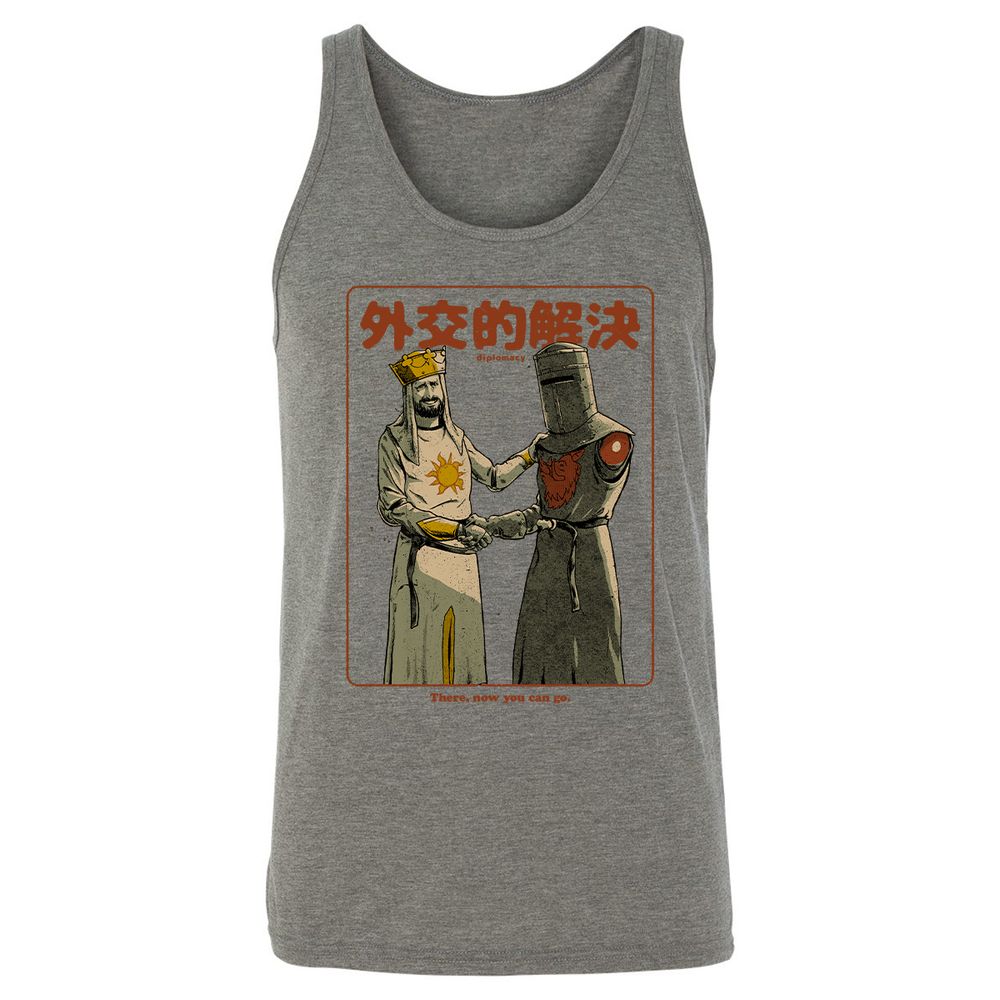 Unisex Jersey Tank - 65BQHTHV - Grey Triblend - 8