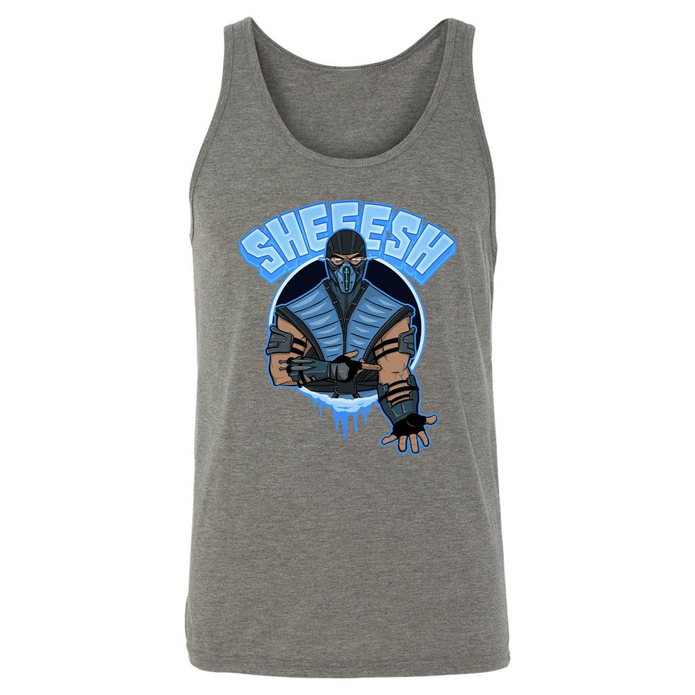 Unisex Jersey Tank - VF7SVEER - Grey Triblend - 8