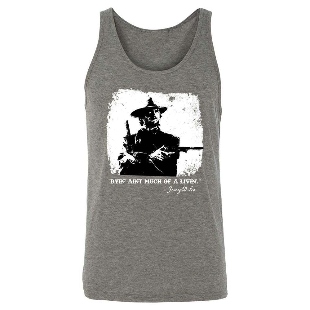 Unisex Jersey Tank - E2HEVWAX - Grey Triblend - 8