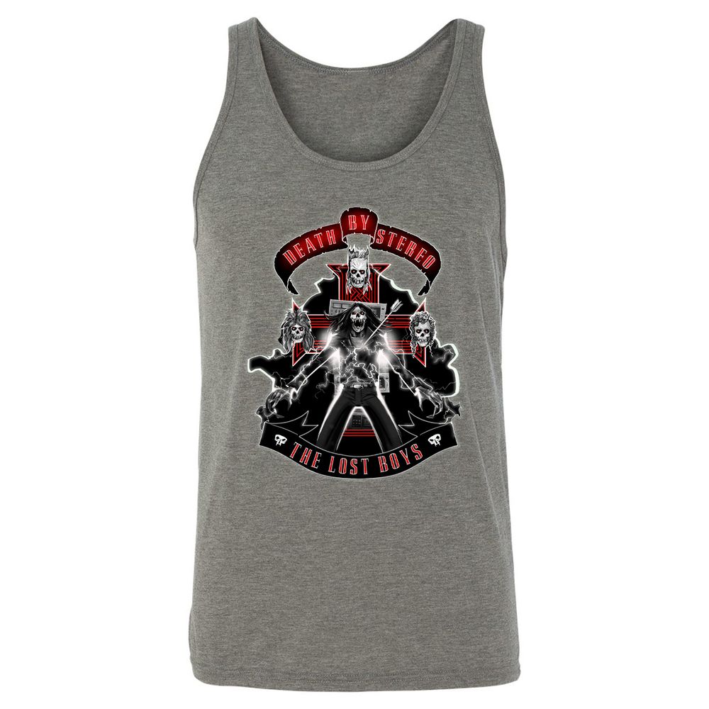Unisex Jersey Tank - LTPKAQKB - Grey Triblend - 8