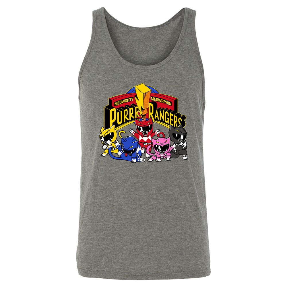 Unisex Jersey Tank - 4PRRAPWD - Grey Triblend - 8